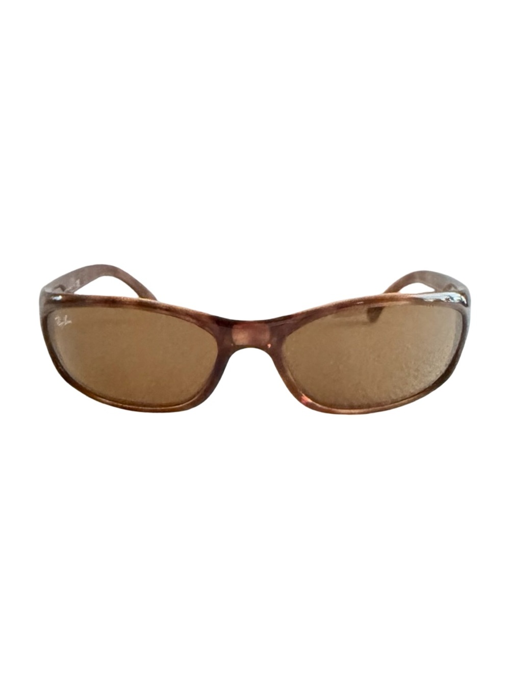 Ray-Ban Women's Brown Tinted Wrap Sunglasses